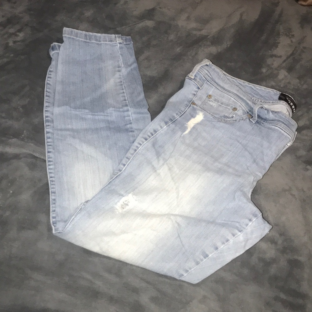 Torrid Premium Luxe Skinny Jeans Light Wash